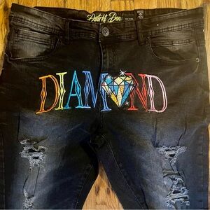 LRG hoodie x DSTRKT denim combo